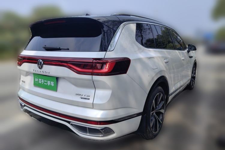 Used Volkswagen Talagon 2021 380TSI Four-Wheel Drive R-Line Touareg Edition Rear Right 45 Deg