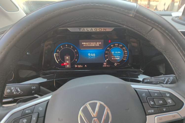 Used Volkswagen Talagon 2022 380TSI All-Wheel-Drive Luxury Prestige Pro 7-Seater Instrument Cluster