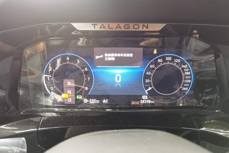 Used Volkswagen Talagon 2022 380TSI Four-Wheel Drive Luxury "Jiajing" Edition Pro 6 Seats Instrument Cluster