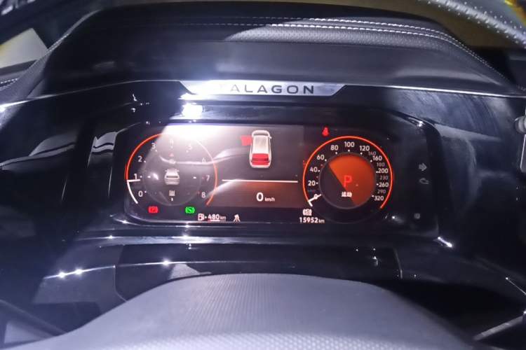 Used Volkswagen Talagon 2022 380TSI Four-Wheel Drive Luxury "Jiajing" Edition Pro 6 Seats Instrument Cluster