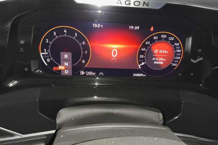 Used Volkswagen Talagon 2022 380TSI All-Wheel-Drive Luxury Prestige Pro 7-Seater Instrument Cluster