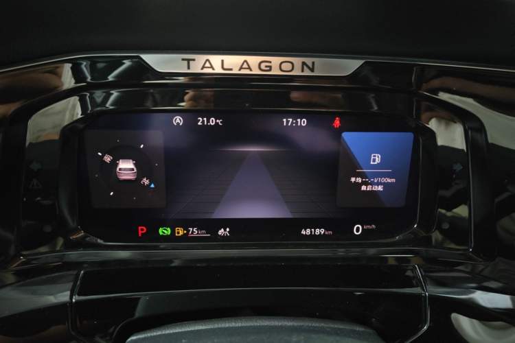 Used Volkswagen Talagon 2022 380TSI Four-Wheel Drive Flagship Shengjing Edition 7 Seats Instrument Cluster