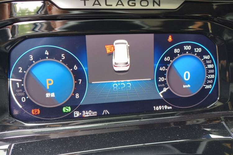 Used Volkswagen Talagon 2022 380TSI Four-Wheel Drive Luxury "Jiajing" Edition Pro 6 Seats Instrument Cluster