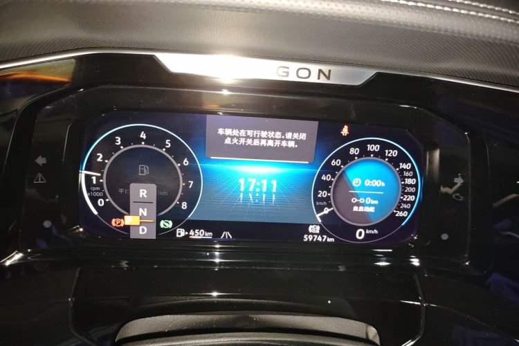 Used Volkswagen Talagon 2022 380TSI Four-Wheel Drive Luxury "Jiajing" Edition Pro 6 Seats Instrument Cluster