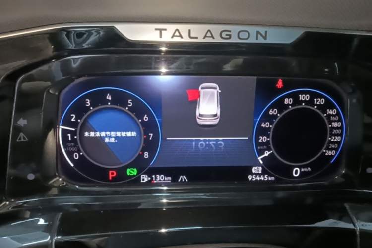 Used Volkswagen Talagon 2022 530TSI Four-Wheel Drive Flagship Shengjing Edition Pro 6-Seater Instrument Cluster
