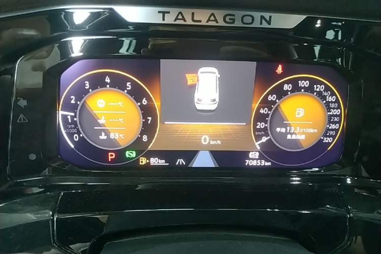 Used Volkswagen Talagon 2022 380TSI Four-Wheel Drive Luxury "Jiajing" Edition Pro 6 Seats Instrument Cluster