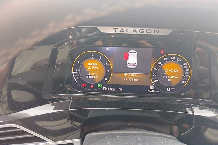 Used Volkswagen Talagon 2022 380TSI Four-Wheel Drive Flagship Shengjing Edition 6 Seats Instrument Cluster