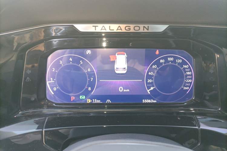 Used Volkswagen Talagon 2022 380TSI Four-Wheel Drive Luxury "Jiajing" Edition Pro 6 Seats Instrument Cluster