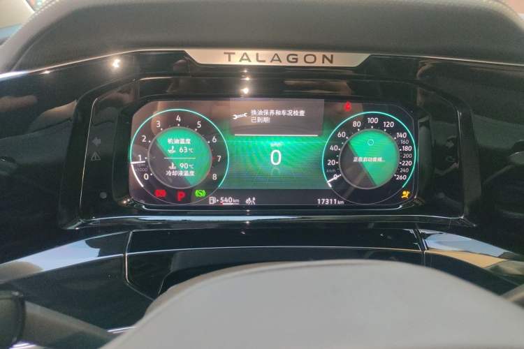 Used Volkswagen Talagon 2022 380TSI Four-Wheel Drive Luxury "Jiajing" Edition Pro 6 Seats Instrument Cluster