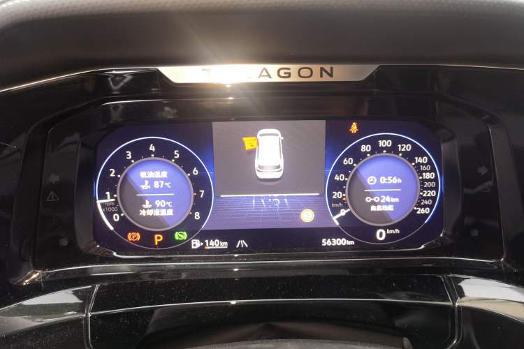 Used Volkswagen Talagon 2022 380TSI Four-Wheel Drive Luxury "Jiajing" Edition Pro 6 Seats Instrument Cluster