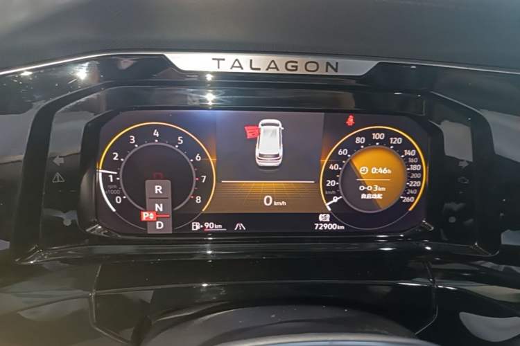 Used Volkswagen Talagon 2022 380TSI Four-Wheel Drive Luxury "Jiajing" Edition Pro 6 Seats Instrument Cluster