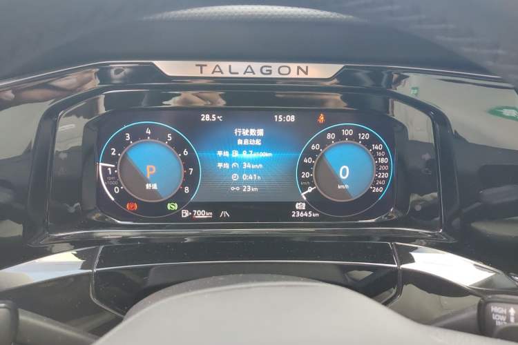 Used Volkswagen Talagon 2022 380TSI Four-Wheel Drive Luxury "Jiajing" Edition Pro 6 Seats Instrument Cluster