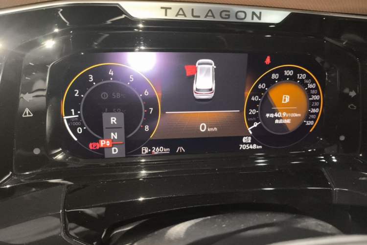 Used Volkswagen Talagon 2022 380TSI Four-Wheel Drive Luxury "Jiajing" Edition Pro 6 Seats Instrument Cluster