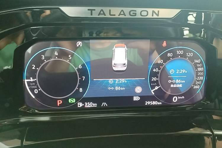 Used Volkswagen Talagon 2022 380TSI Four-Wheel Drive Flagship Shengjing Edition 6 Seats Instrument Cluster