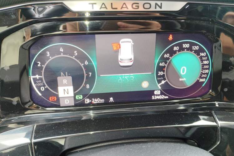 Used Volkswagen Talagon 2022 380TSI Four-Wheel Drive Luxury "Jiajing" Edition Pro 6 Seats Instrument Cluster