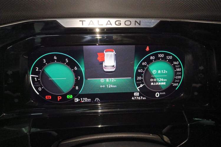 Used Volkswagen Talagon 2022 380TSI All-Wheel-Drive Luxury Prestige Pro 7-Seater Instrument Cluster