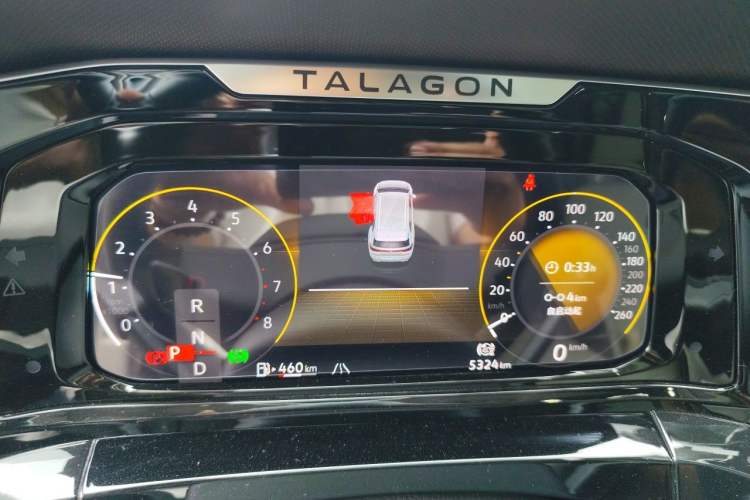 Used Volkswagen Talagon 2022 380TSI Four-Wheel Drive Luxury "Jiajing" Edition Pro 6 Seats Instrument Cluster