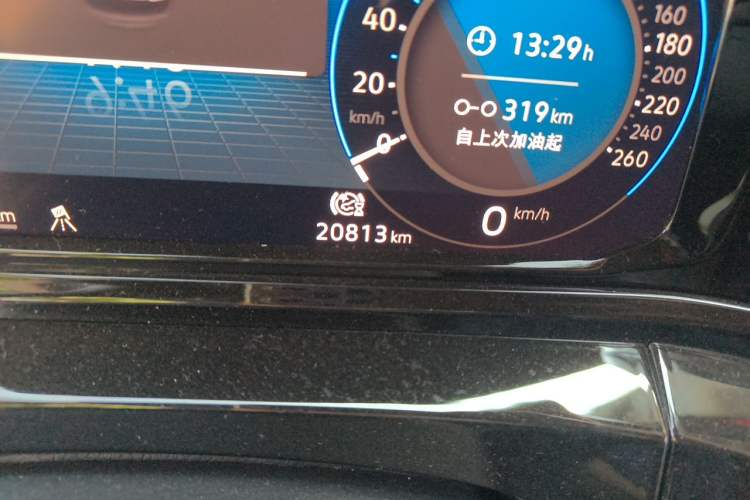 Used Volkswagen Talagon 2022 380TSI All-Wheel-Drive Luxury Prestige Pro 7-Seater Odometer Close Up