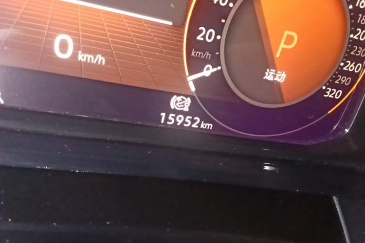 Used Volkswagen Talagon 2022 380TSI Four-Wheel Drive Luxury "Jiajing" Edition Pro 6 Seats Odometer Close Up