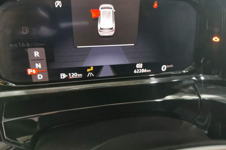 Used Volkswagen Talagon 2022 530TSI Four-Wheel Drive Flagship Shengjing Edition Pro 7-Seater Odometer Close Up