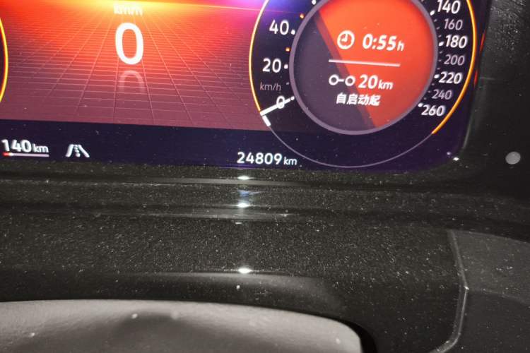 Used Volkswagen Talagon 2022 380TSI All-Wheel-Drive Luxury Prestige Pro 7-Seater Odometer Close Up