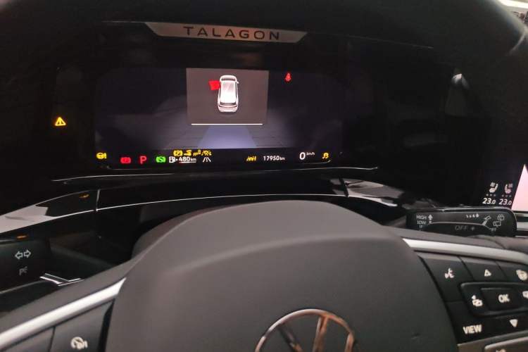 Used Volkswagen Talagon 2022 380TSI Four-Wheel Drive Luxury "Jiajing" Edition Pro 6 Seats Odometer Close Up