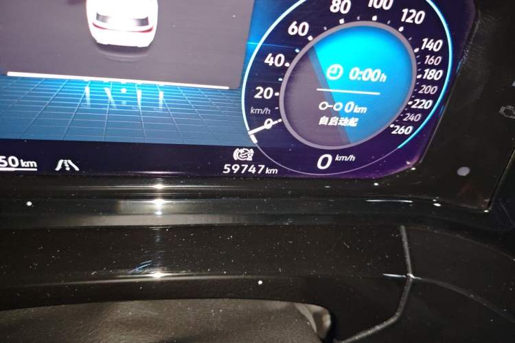 Used Volkswagen Talagon 2022 380TSI Four-Wheel Drive Luxury "Jiajing" Edition Pro 6 Seats Odometer Close Up
