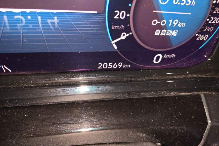 Used Volkswagen Talagon 2022 530TSI Four-Wheel Drive Flagship Shengjing Edition Pro 6-Seater Odometer Close Up