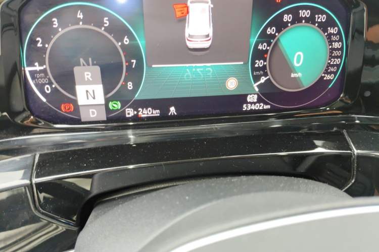Used Volkswagen Talagon 2022 380TSI Four-Wheel Drive Luxury "Jiajing" Edition Pro 6 Seats Odometer Close Up