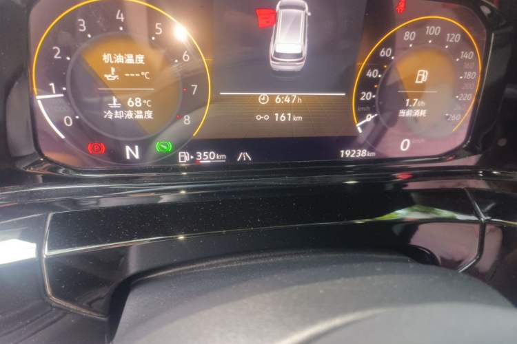 Used Volkswagen Talagon 2022 380TSI Four-Wheel Drive Luxury "Jiajing" Edition Pro 6 Seats Odometer Close Up