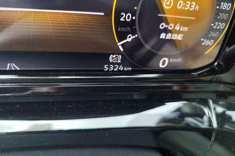 Used Volkswagen Talagon 2022 380TSI Four-Wheel Drive Luxury "Jiajing" Edition Pro 6 Seats Odometer Close Up