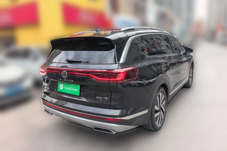 Used Volkswagen Talagon 2022 380TSI 4x4 R-Line Teramont 7-Seater Rear Right 45 Deg