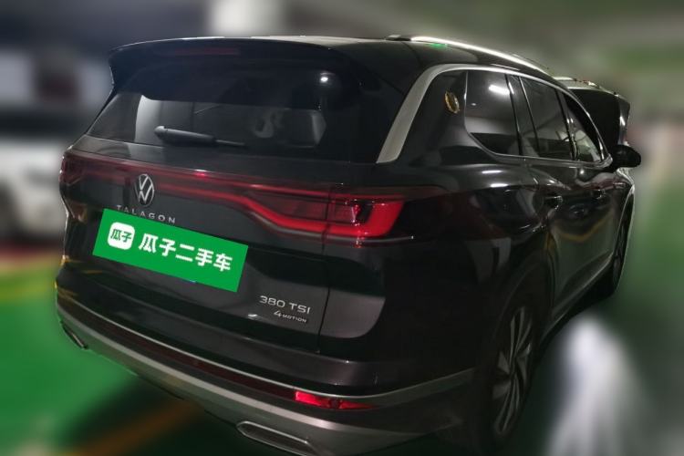 Used Volkswagen Talagon 2022 380TSI All-Wheel-Drive Luxury Prestige Pro 7-Seater Rear Right 45 Deg