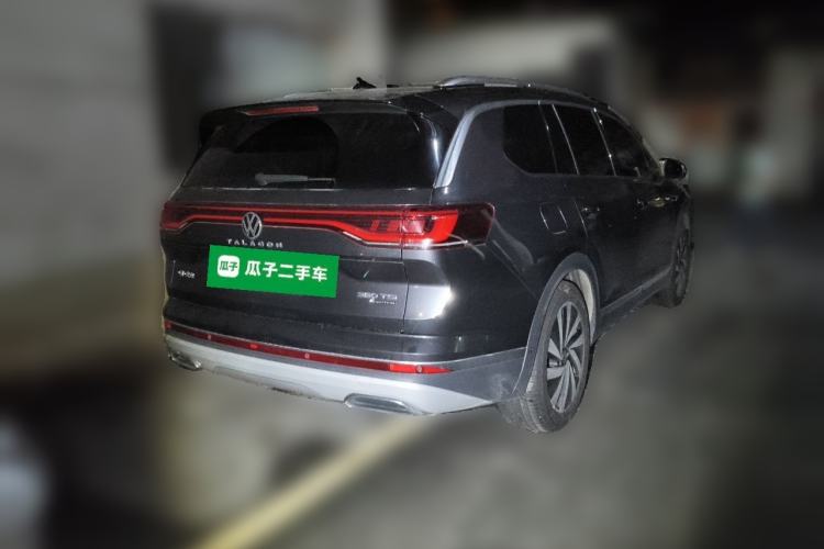 Used Volkswagen Talagon 2022 380TSI All-Wheel-Drive Luxury Prestige Pro 7-Seater Rear Right 45 Deg