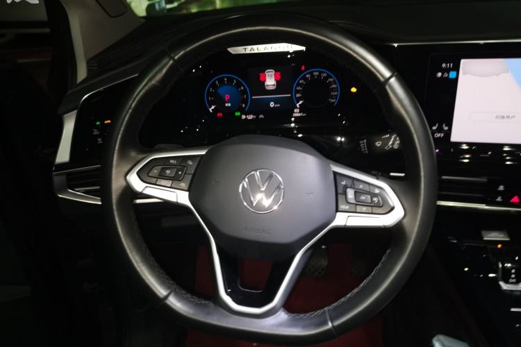 Used Volkswagen Talagon 2022 380TSI All-Wheel-Drive Luxury Prestige Pro 7-Seater Steering Wheel