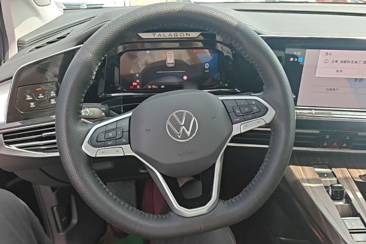 Used Volkswagen Talagon 2022 380TSI All-Wheel-Drive Luxury Prestige Pro 7-Seater Steering Wheel