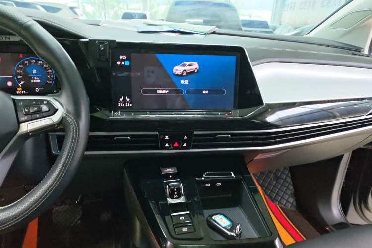 Used Volkswagen Talagon 2022 380TSI 4x4 R-Line Teramont 7-Seater Audio And AC Panel