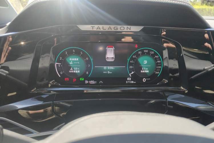 Used Volkswagen Talagon 2022 380TSI Four-Wheel Drive Luxury "Jiajing" Edition Pro 6 Seats Instrument Cluster