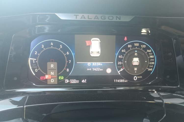 Used Volkswagen Talagon 2022 380TSI Four-Wheel Drive Flagship Shengjing Edition 6 Seats Instrument Cluster