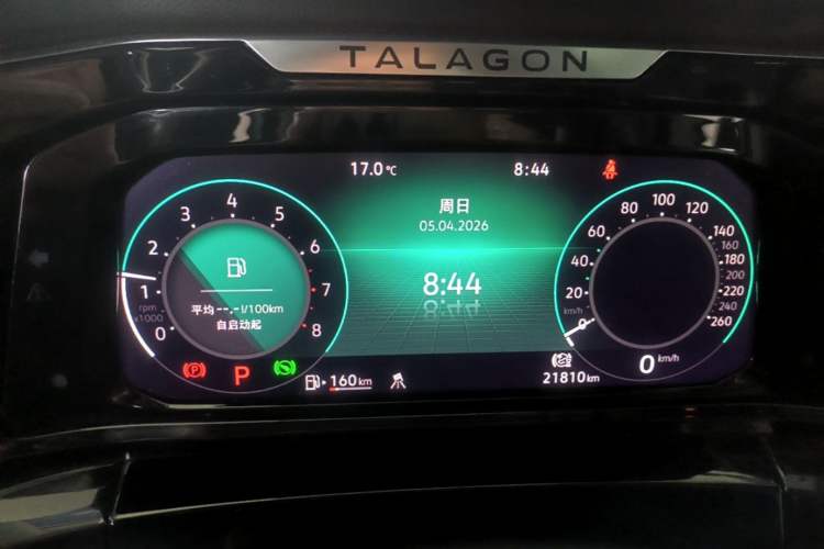 Used Volkswagen Talagon 2022 380TSI Four-Wheel Drive Luxury "Jiajing" Edition Pro 6 Seats Instrument Cluster