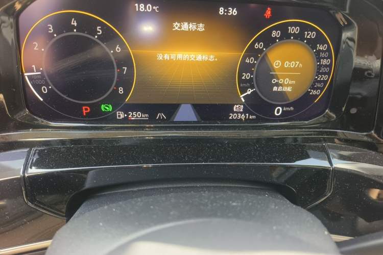 Used Volkswagen Talagon 2022 380TSI Four-Wheel Drive Luxury "Jiajing" Edition Pro 6 Seats Odometer Close Up
