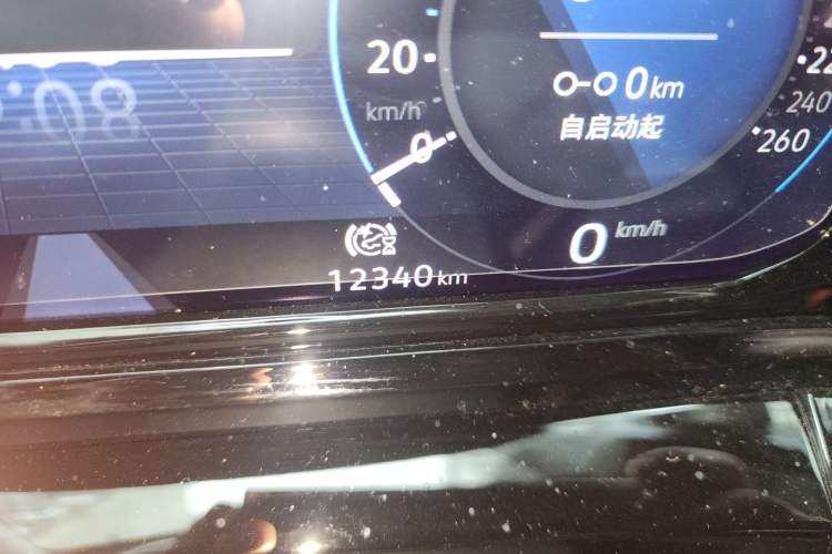 Used Volkswagen Talagon 2022 380TSI Four-Wheel Drive Luxury "Jiajing" Edition Pro 6 Seats Odometer Close Up