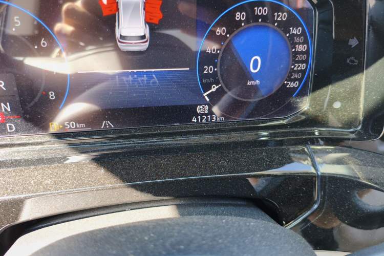 Used Volkswagen Talagon 2022 380TSI Four-Wheel Drive Luxury "Jiajing" Edition Pro 6 Seats Odometer Close Up