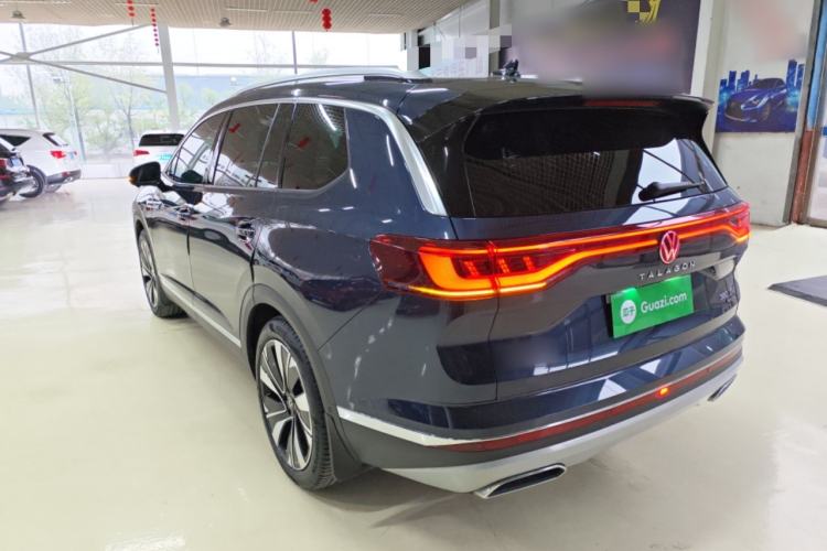 Used Volkswagen Talagon 2022 380TSI 4x4 R-Line Teramont 7-Seater Rear Left 45 Deg