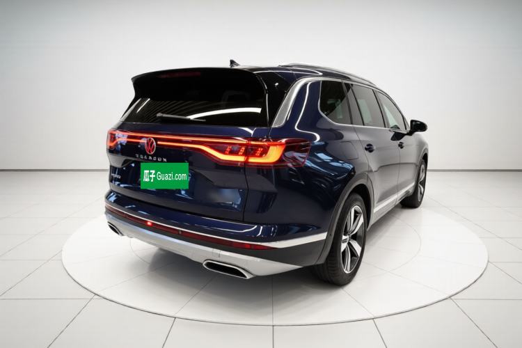 Used Volkswagen Talagon 2022 380TSI All-Wheel-Drive Luxury Prestige Pro 7-Seater Rear Right 45 Deg