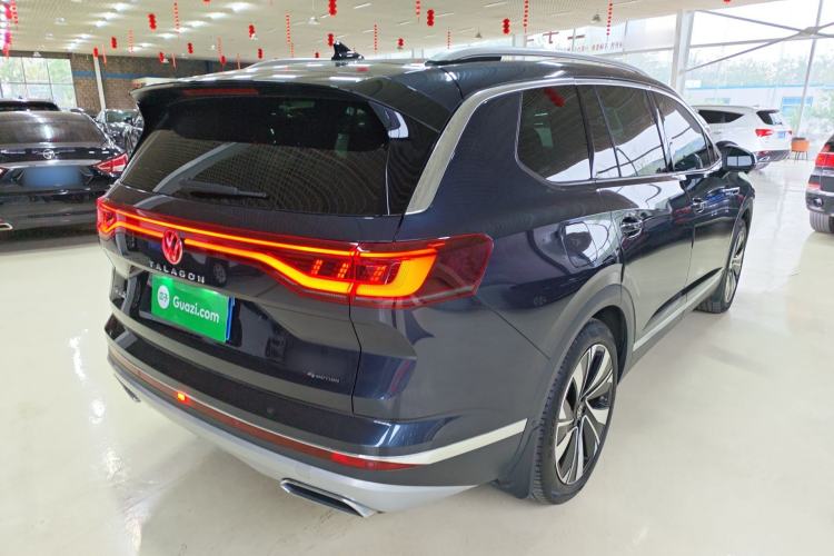 Used Volkswagen Talagon 2022 380TSI 4x4 R-Line Teramont 7-Seater Rear Right 45 Deg