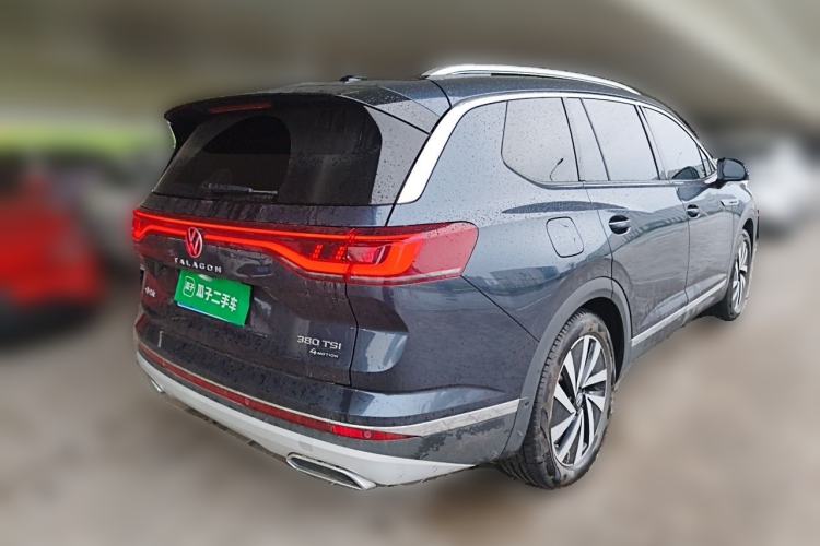 Used Volkswagen Talagon 2022 380TSI All-Wheel-Drive Luxury Prestige Pro 7-Seater Rear Right 45 Deg