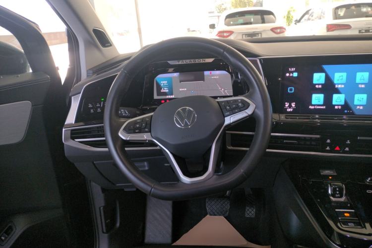Used Volkswagen Talagon 2022 530TSI Four-Wheel Drive Flagship Shengjing Edition Pro 7-Seater Steering Wheel