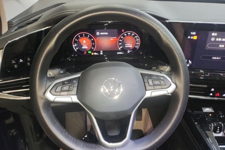 Used Volkswagen Talagon 2022 380TSI All-Wheel-Drive Luxury Prestige Pro 7-Seater Steering Wheel
