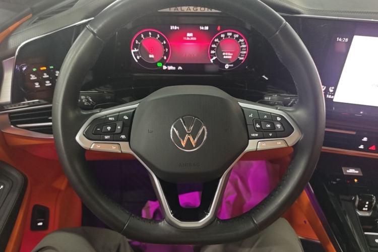 Used Volkswagen Talagon 2022 530TSI Four-Wheel Drive Flagship Shengjing Edition Pro 7-Seater Steering Wheel